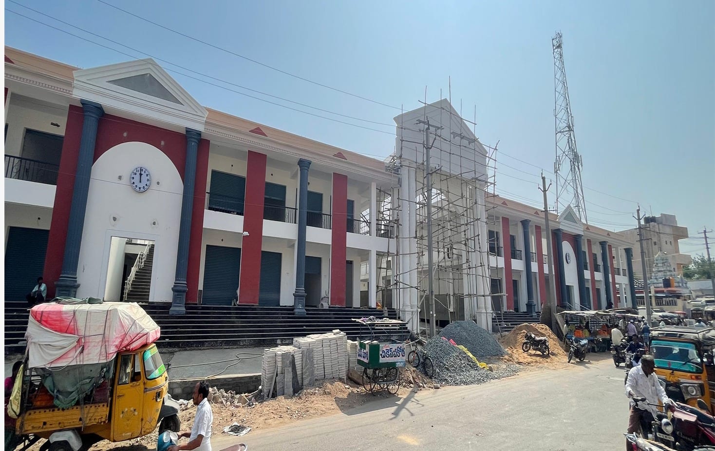 Commercial project exterior view
