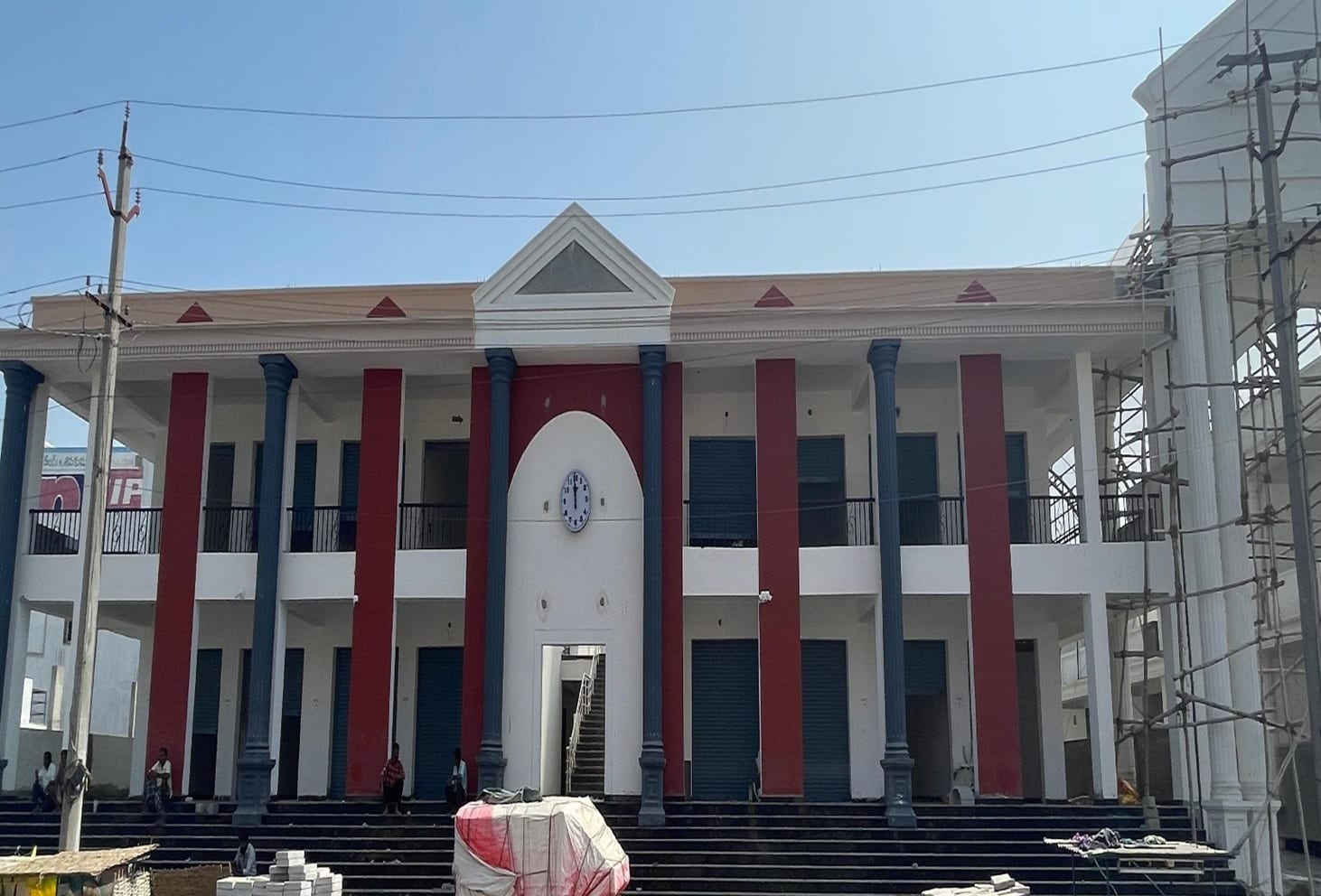 Commercial project exterior view