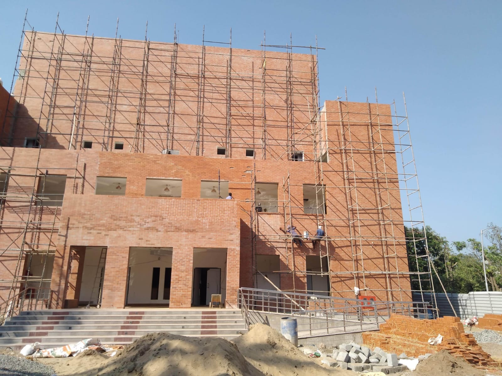 Commercial project site view