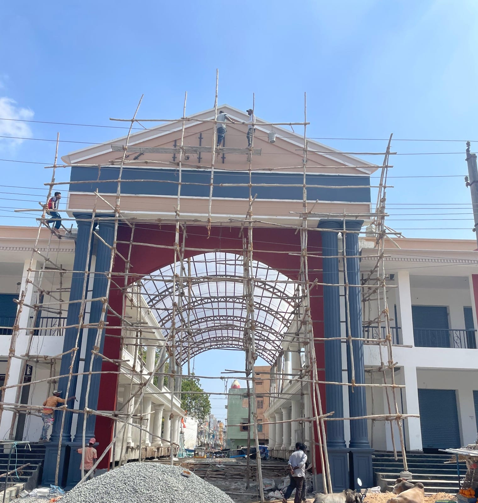 Church structure elevation